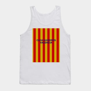 Vintage football Caja Ahorros Valencia Tank Top